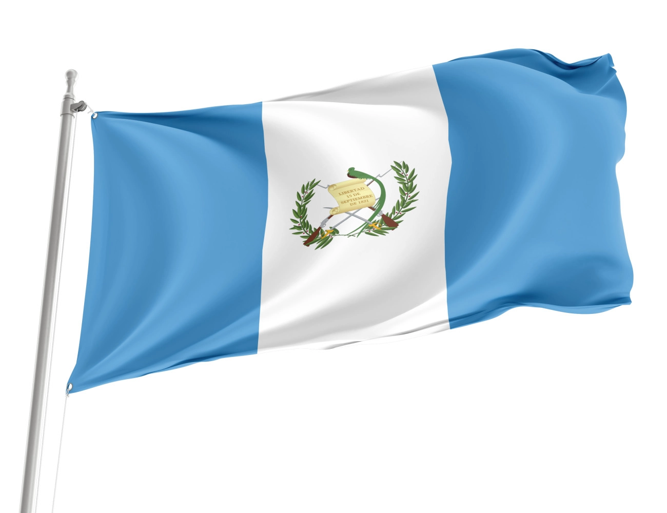 Guatemala Outdoor Qualität Flagge