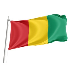 Guinea Outdoor Qualität Flagge