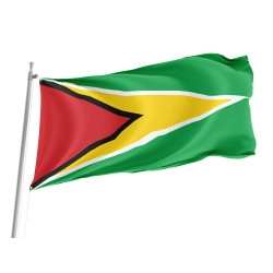 Guyana Outdoor Qualität Flagge