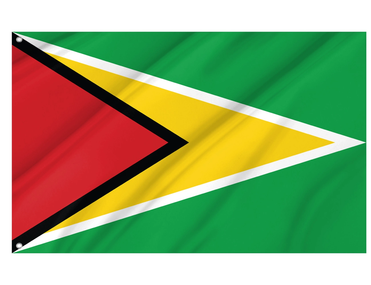 Guyana Outdoor Qualität Flagge