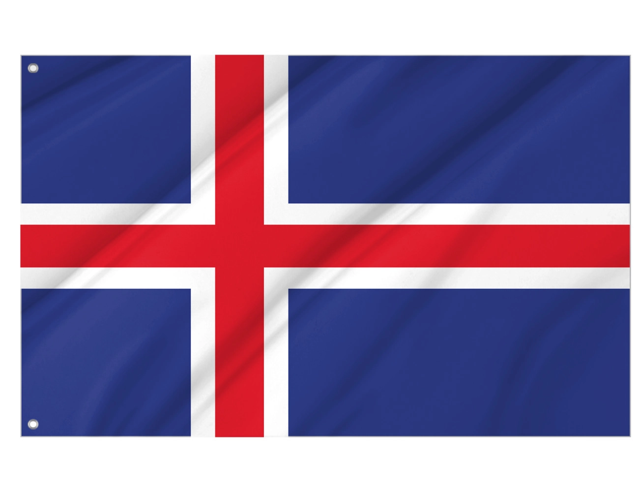 Iceland Outdoor Qualität Flagge