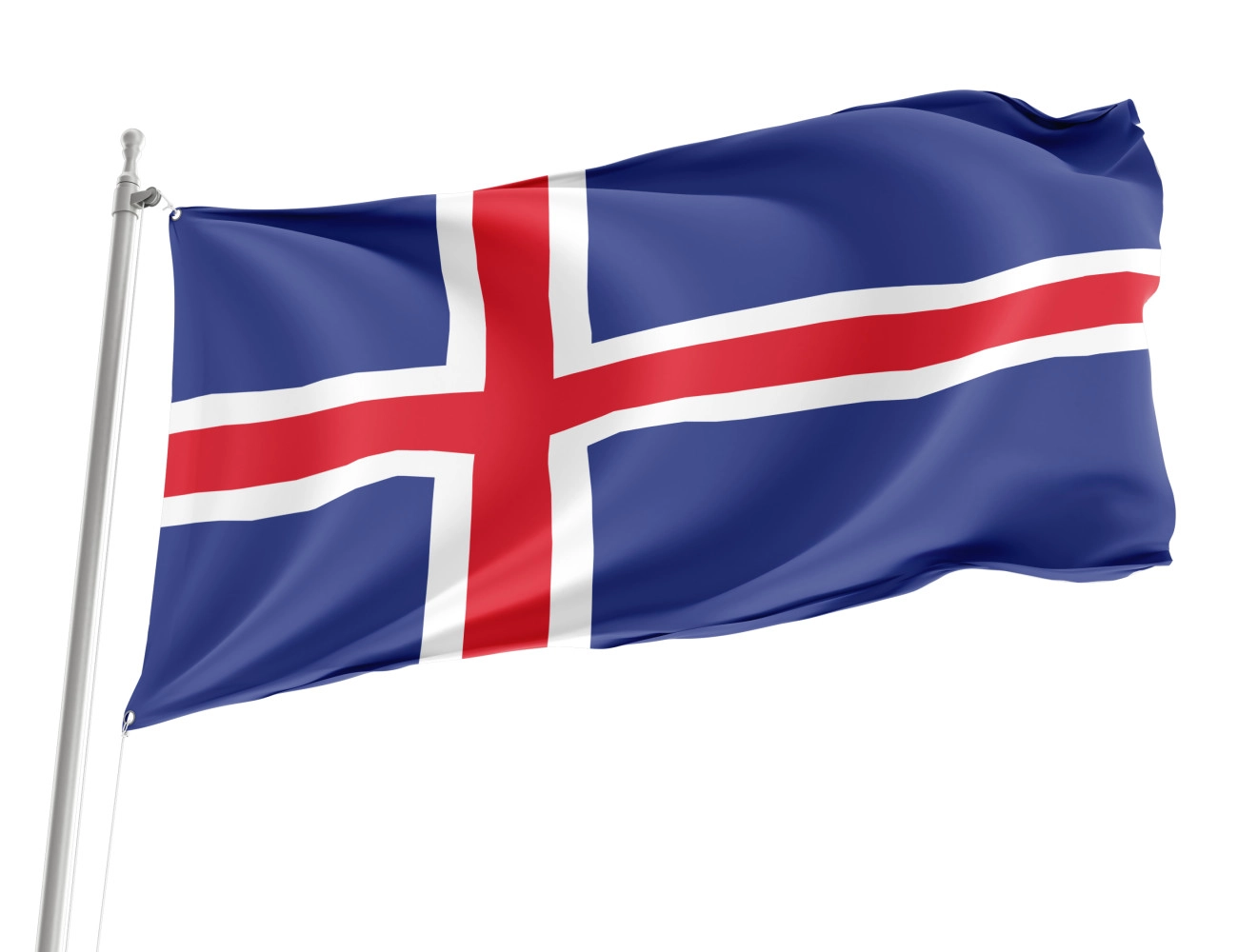 Iceland Outdoor Qualität Flagge