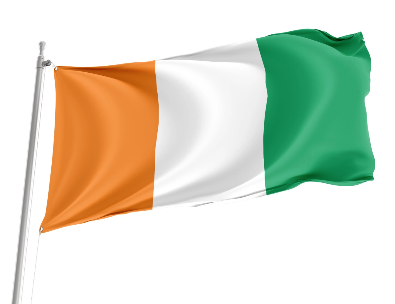 Ivory Coast Outdoor Qualität Flagge