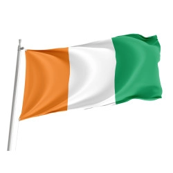 Ivory Coast Outdoor Qualität Flagge
