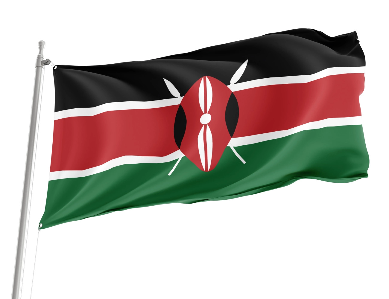 Kenya Outdoor Quality Flag