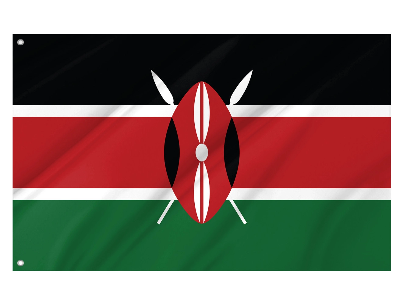 Kenya Outdoor Quality Flag