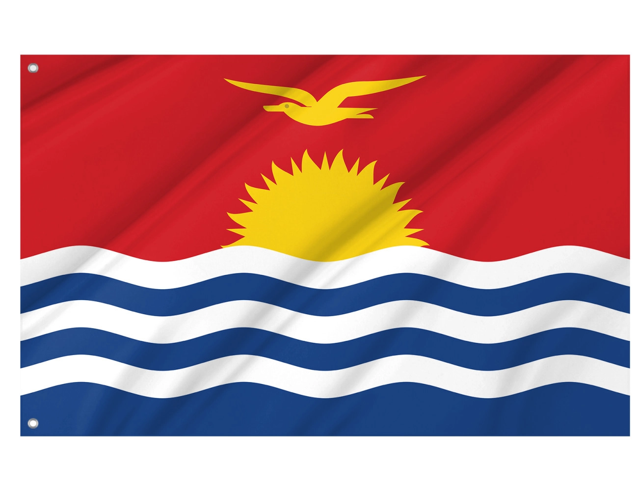 Kiribati Outdoor Qualität Flagge