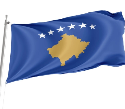 Kosovo Outdoor Quality Flag