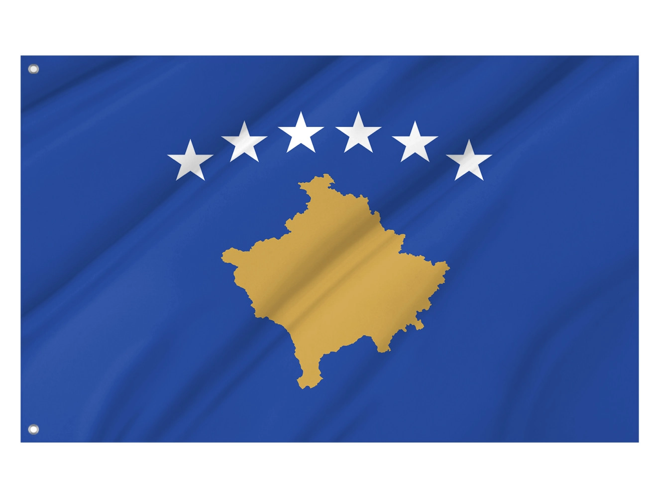 Kosovo Outdoor Quality Flag