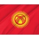 Kyrgyzstan Outdoor Qualität Flagge - Image 2