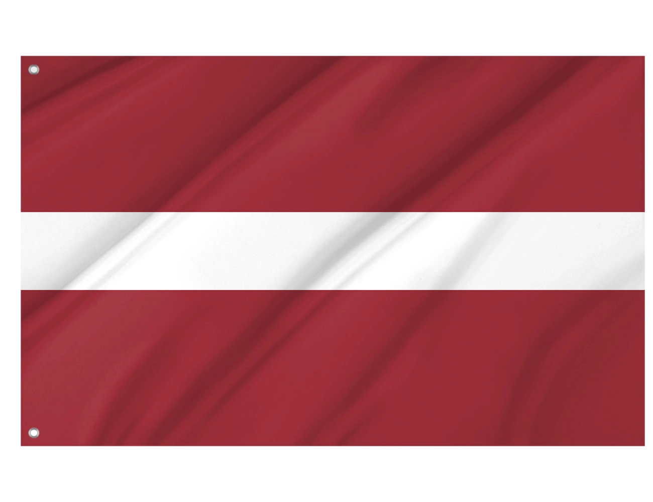 Latvia Outdoor Qualität Flagge