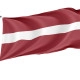 Latvia Outdoor Qualität Flagge - Image 1