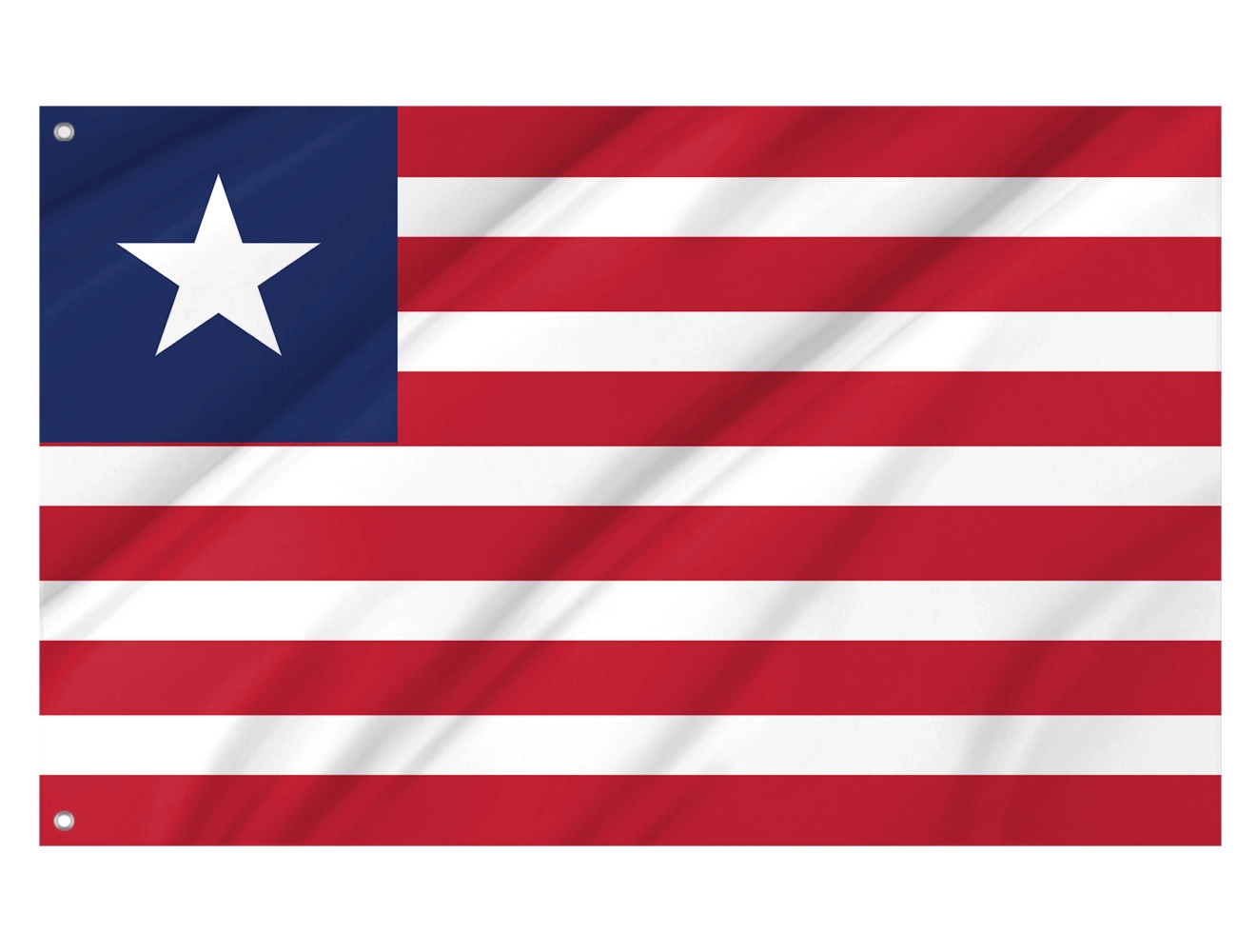 Liberia Outdoor Qualität Flagge