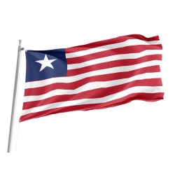 Liberia Outdoor Qualität Flagge
