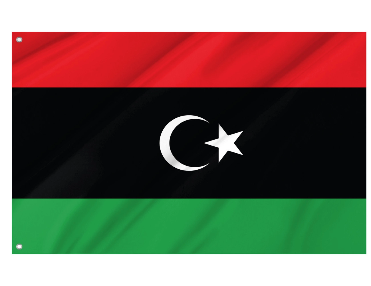 Libya Outdoor Qualität Flagge
