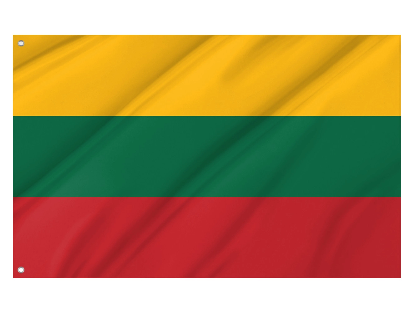 Lithuania Outdoor Qualität Flagge