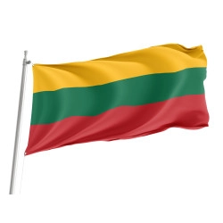 Lithuania Outdoor Qualität Flagge