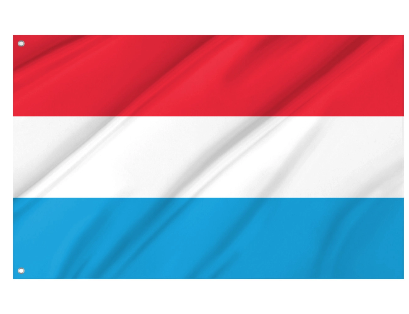 Luxembourg Outdoor Qualität Flagge