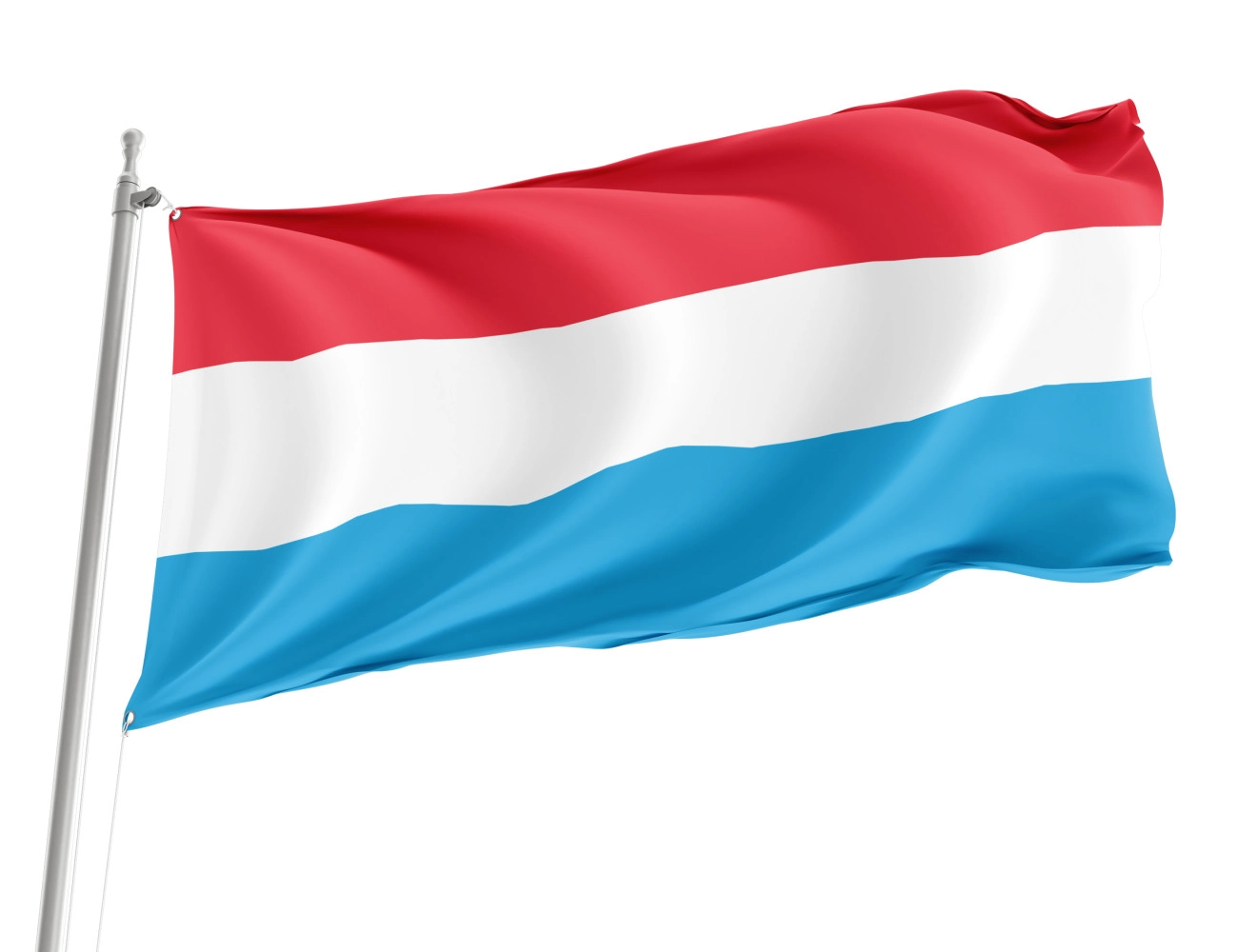 Luxembourg Outdoor Qualität Flagge