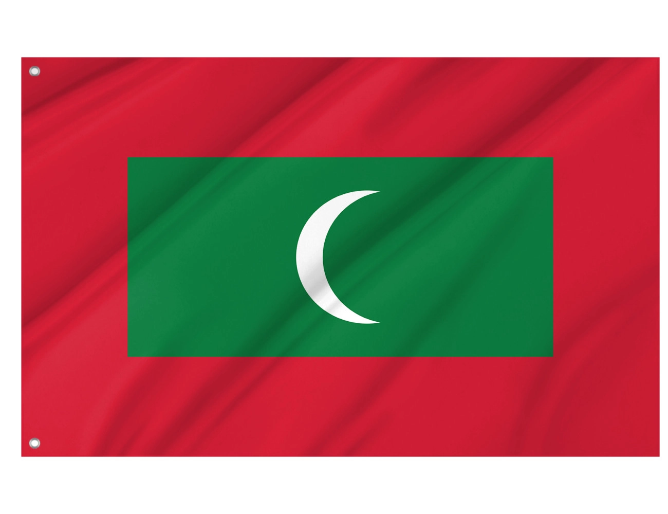 Maldives Outdoor Qualität Flagge