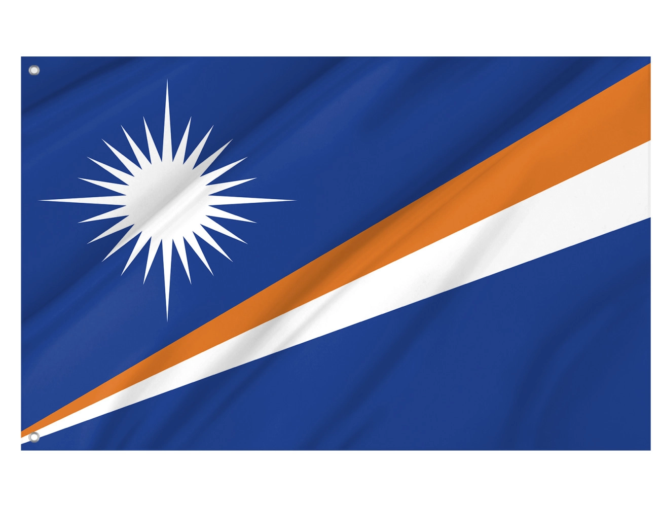 Marshall Islands Outdoor Qualität Flagge