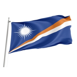 Marshall Islands Outdoor Quality Flag