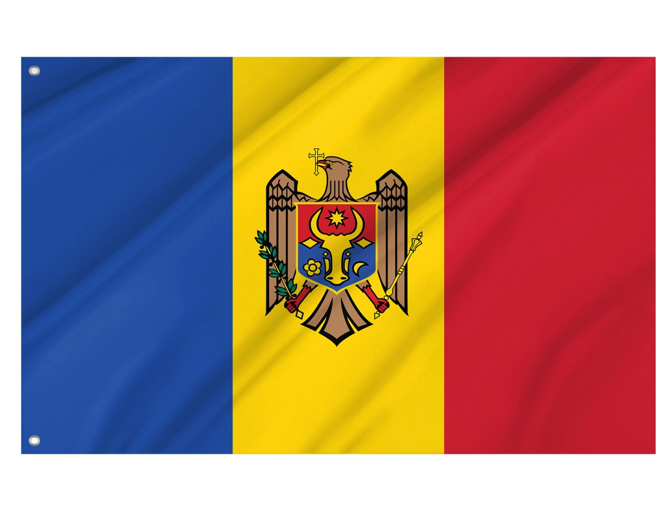 Moldova Outdoor Qualität Flagge