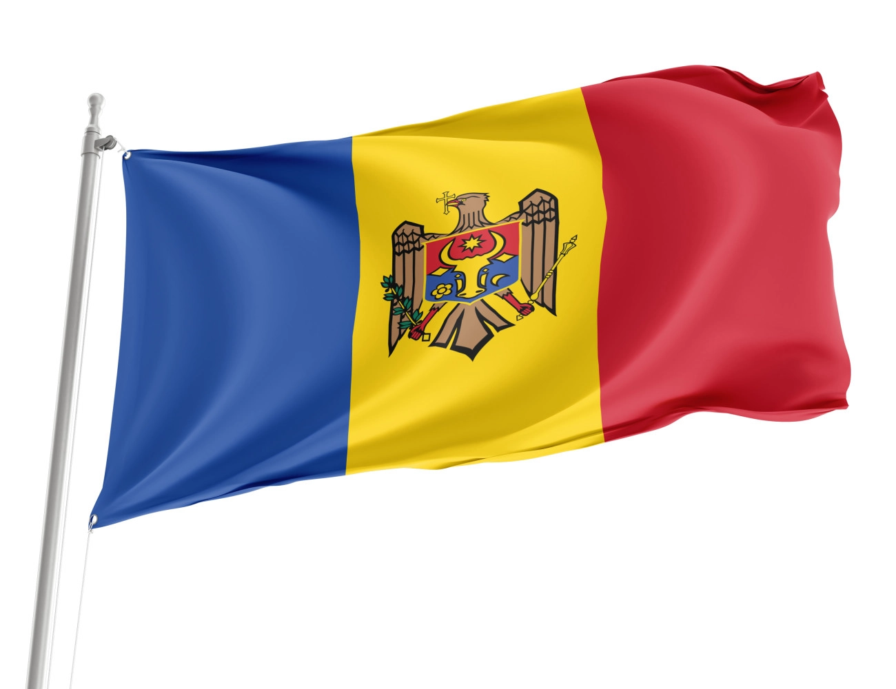 Moldova Outdoor Qualität Flagge
