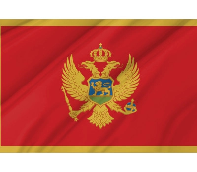 Montenegro Outdoor Quality Flag