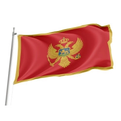Montenegro Outdoor Quality Flag