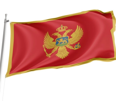 Montenegro Outdoor Quality Flag