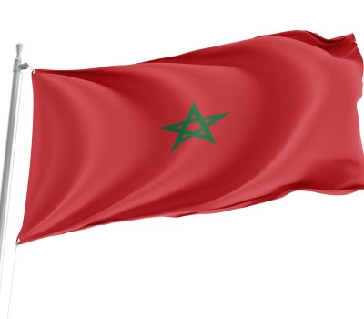 Morocco Outdoor Quality Flag