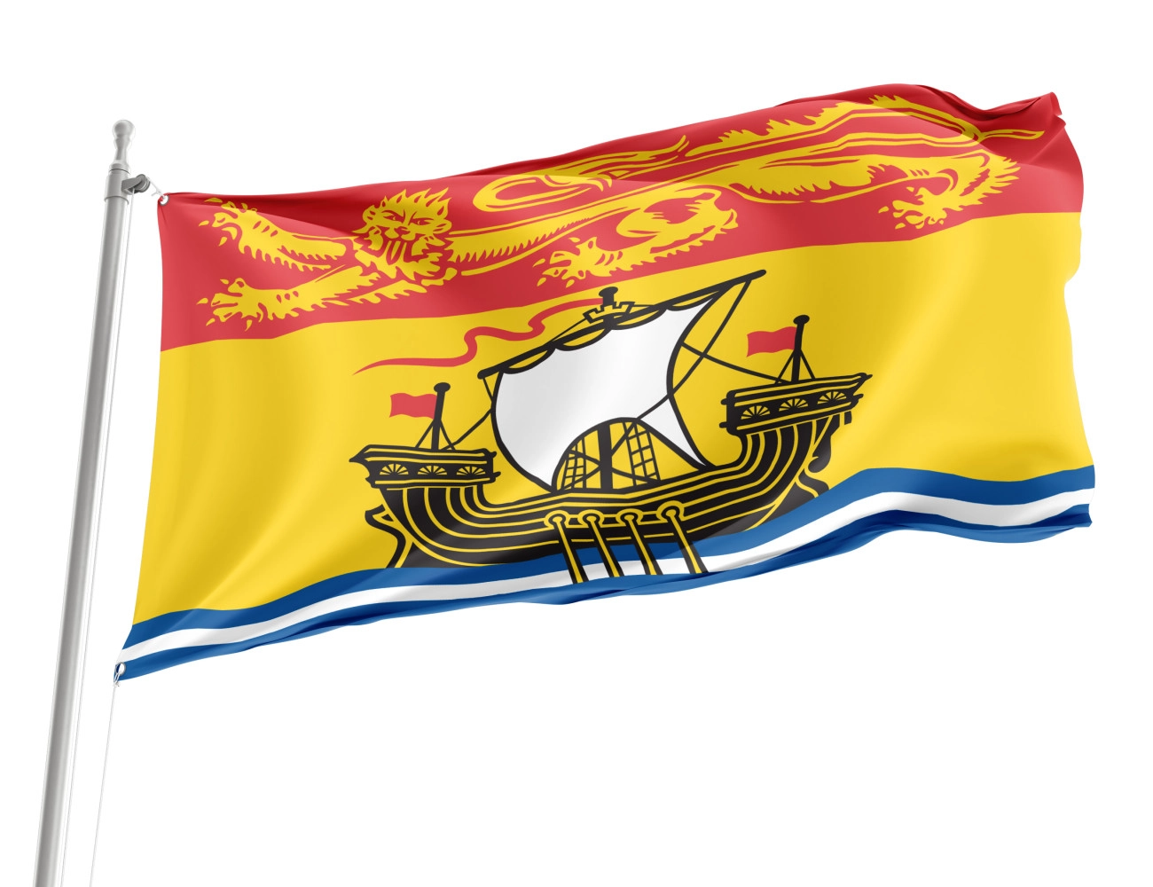 New Brunswick Outdoor Qualität Flagge