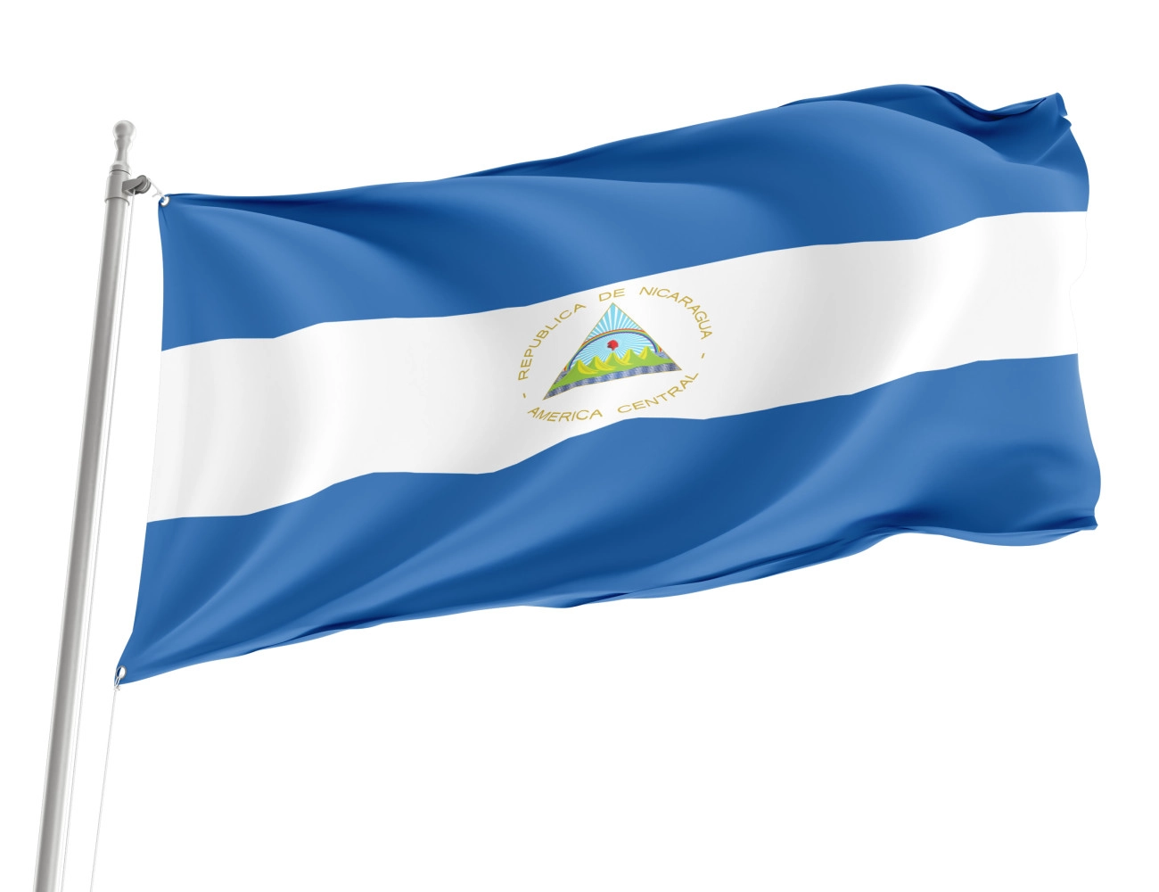 Nicaragua Outdoor Quality Flag