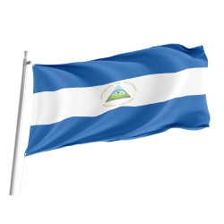 Nicaragua Outdoor Quality Flag