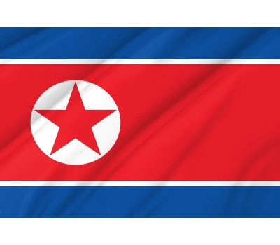 North Korea Outdoor Quality Flag