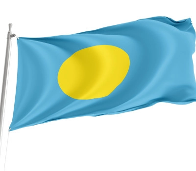 Palau Outdoor Quality Flag