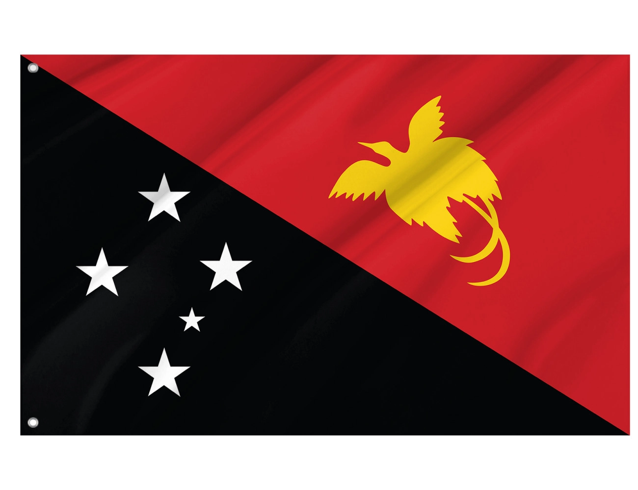 Papua New Guinea Outdoor Quality Flag