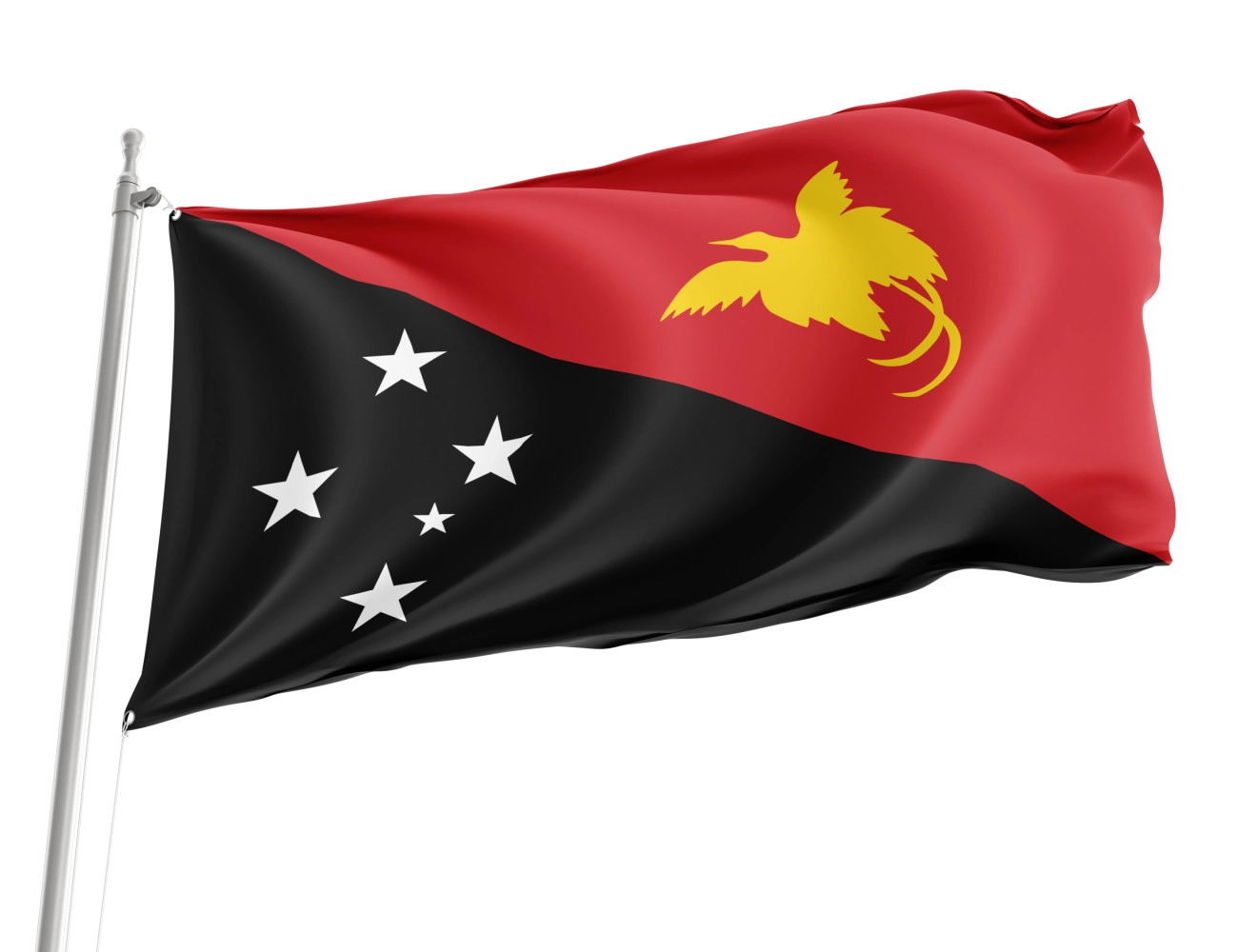 Papua New Guinea Outdoor Quality Flag