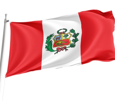 Peru Outdoor Quality Flag