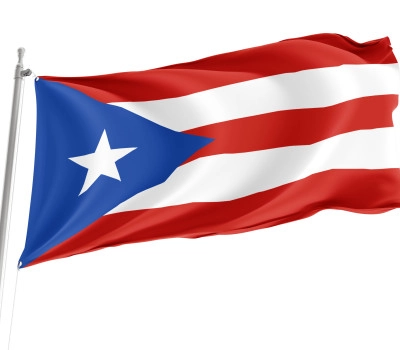 Puerto Rico Outdoor Quality Flag