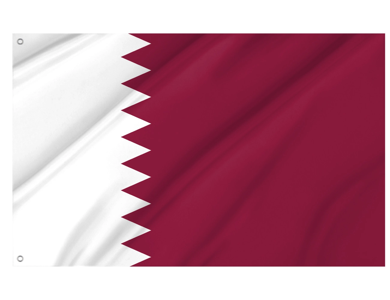 Qatar Outdoor Quality Flag