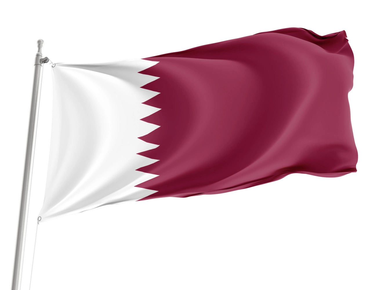 Qatar Outdoor Quality Flag