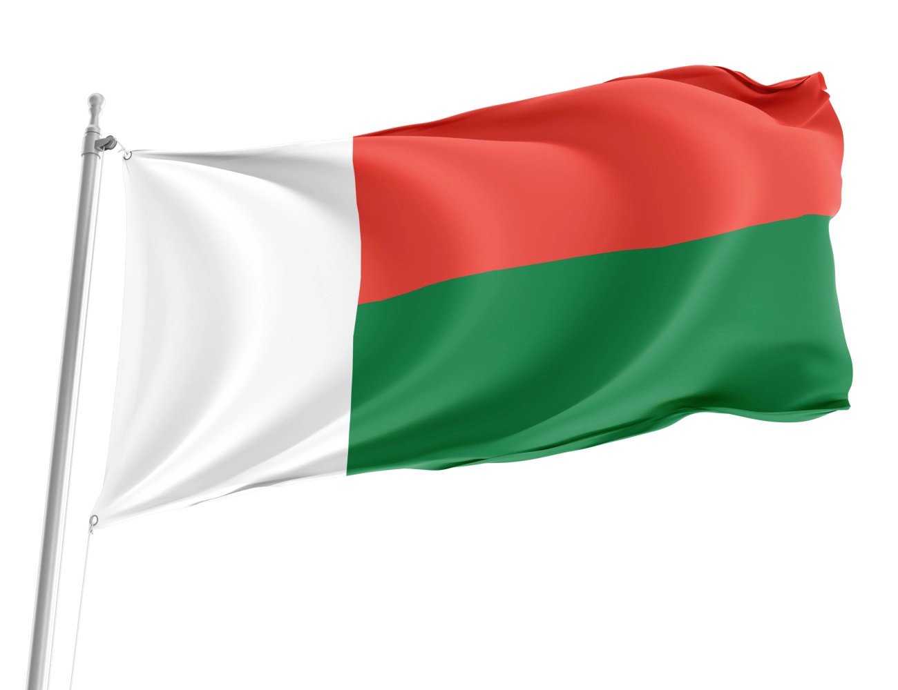 Republic of Madagascar Outdoor Quality Flag