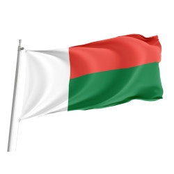 Republic of Madagascar Outdoor Quality Flag