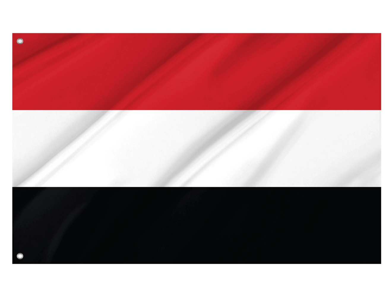 Republic of Yemen Outdoor Quality Flag