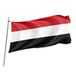 Republic of Yemen Outdoor Quality Flag