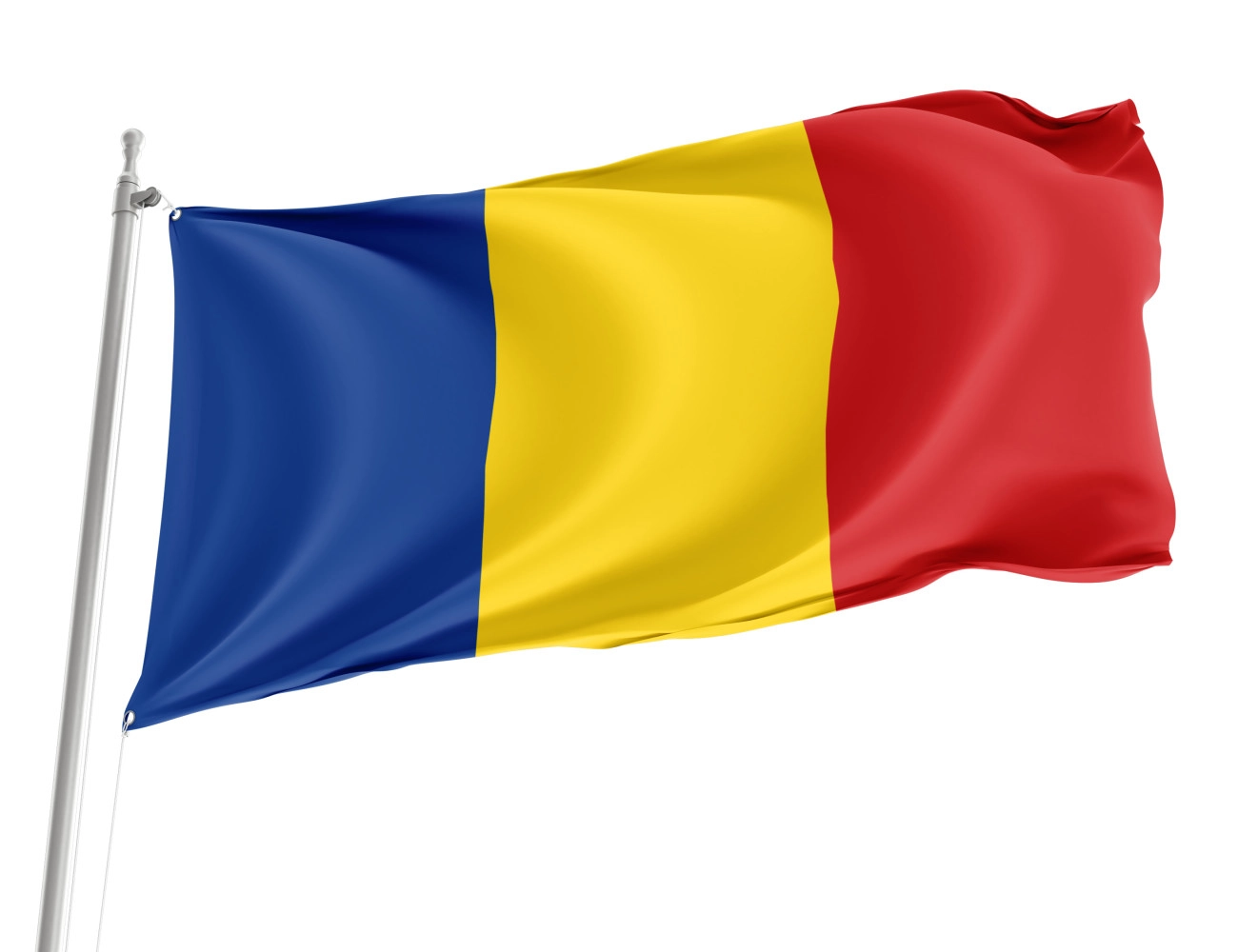 Romania Outdoor Quality Flag