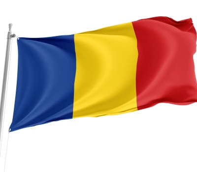 Romania Outdoor Quality Flag