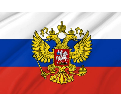 Russia Crest Outdoor Quality Flag